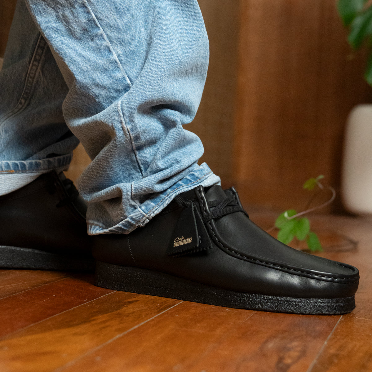 Mens Wallabee Shoe Leather