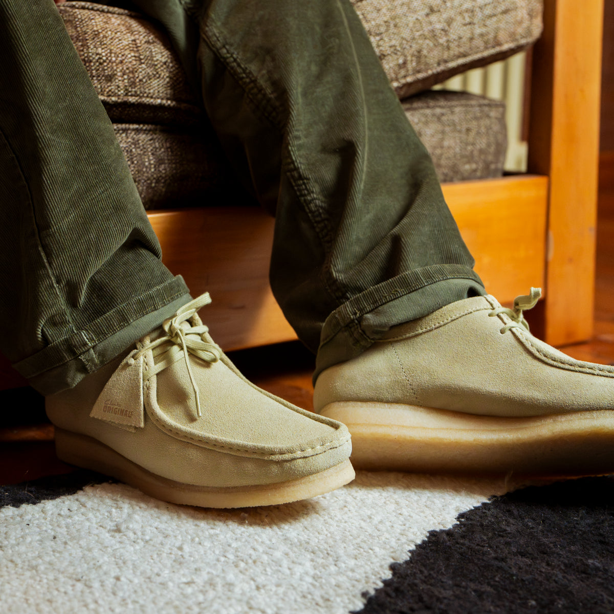 Mens Wallabee Shoe Suede