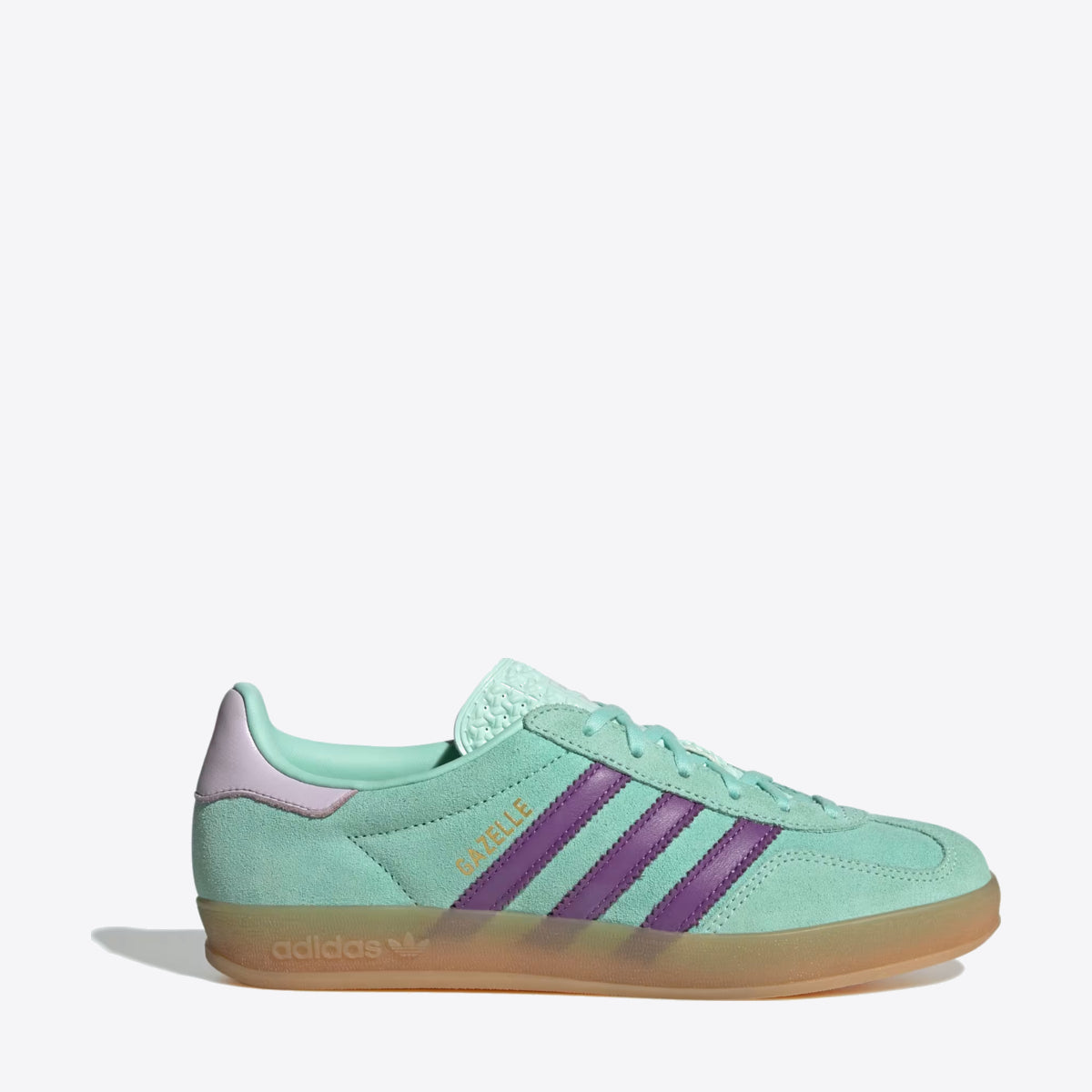 ADIDAS ORIGINALS Gazelle Indoor W Clear Mint / Active Purple / Ice Lavender - Image 1