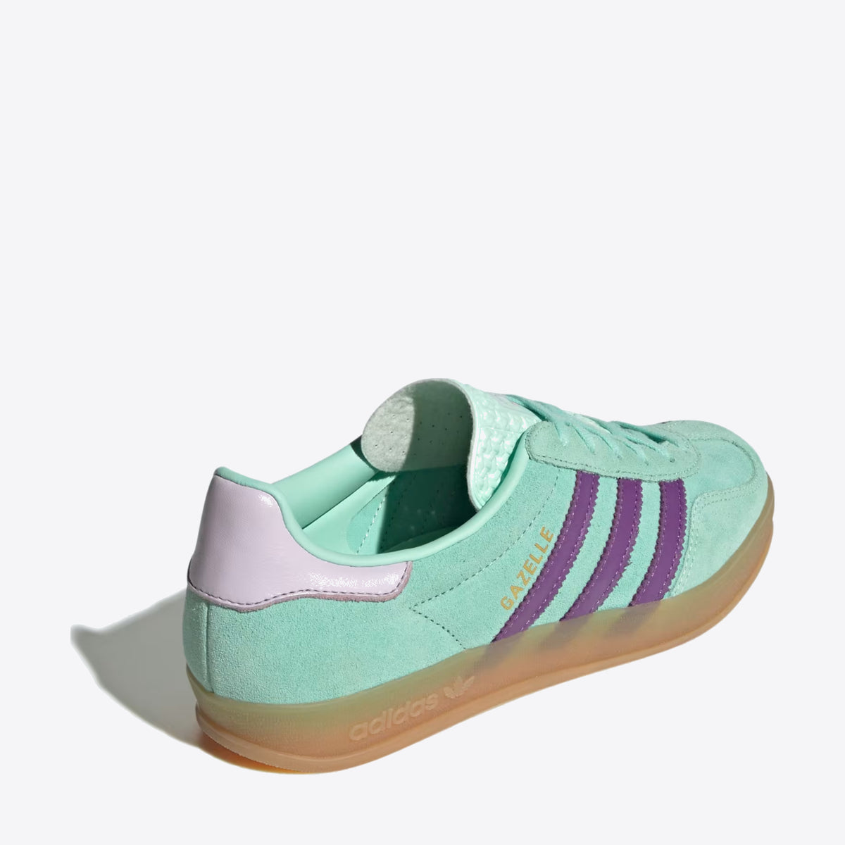 ADIDAS ORIGINALS Gazelle Indoor W Clear Mint / Active Purple / Ice Lavender - Image 4