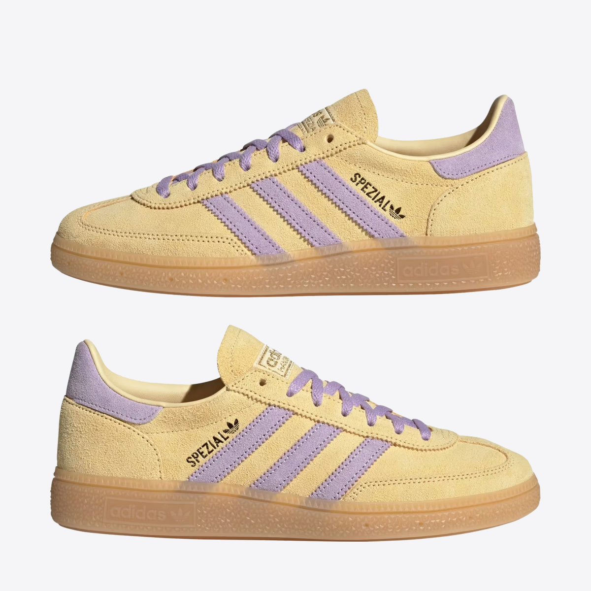 ADIDAS ORIGINALS Handball Spezial W Orange Tint/Power Purple/Gum - Image 7