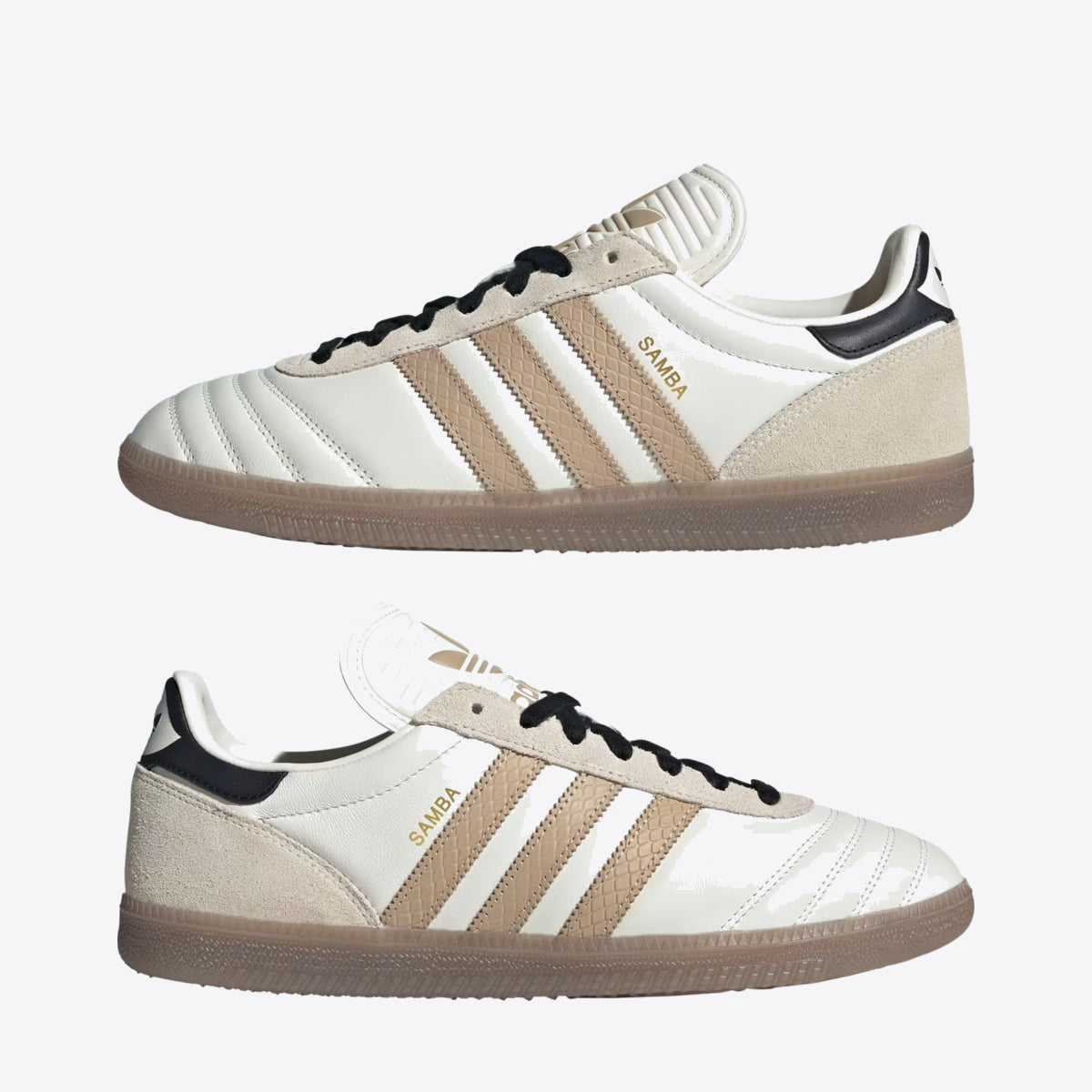 ADIDAS ORIGINALS Samba JP Off White/Magic Beige/Black - Image 6