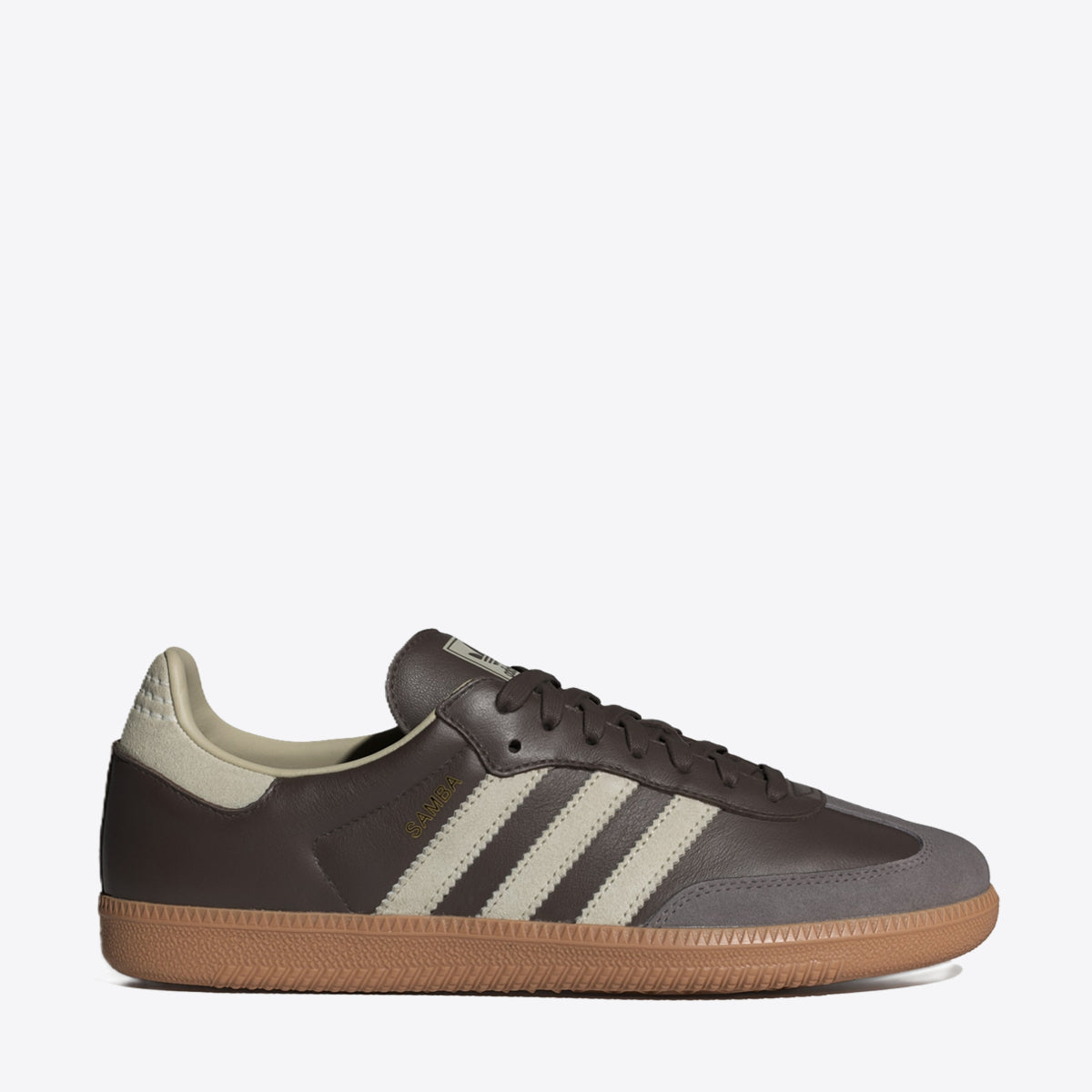 ADIDAS ORIGINALS Samba OG Brown/Putty Grey - Image 1