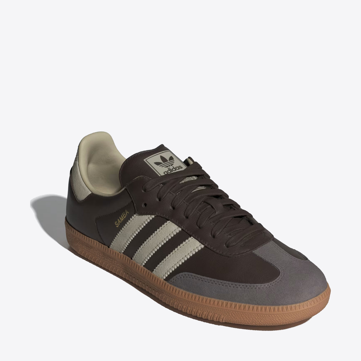 ADIDAS ORIGINALS Samba OG Brown/Putty Grey - Image 4