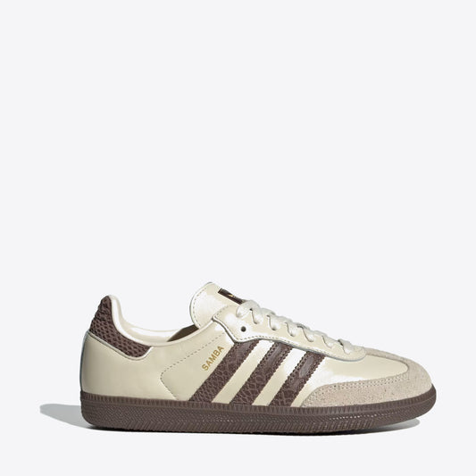 ADIDAS ORIGINALS Samba OG W Cream White / Earth Strata / Maroon - Image 0