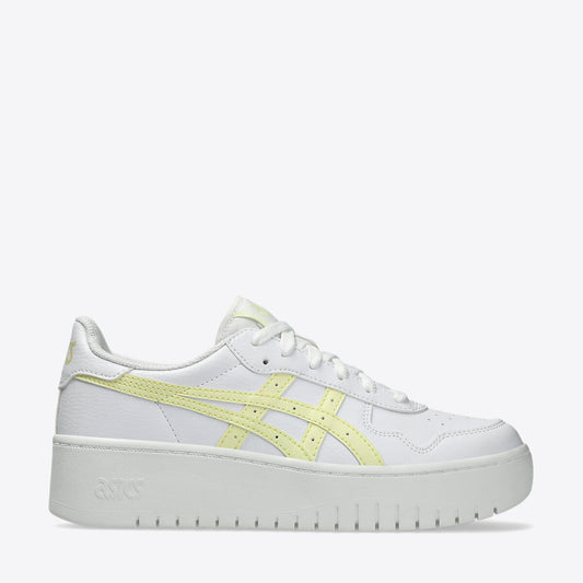 ASICS Japan S Platform Sneaker - Women's White/Soft Yellow - Image 0