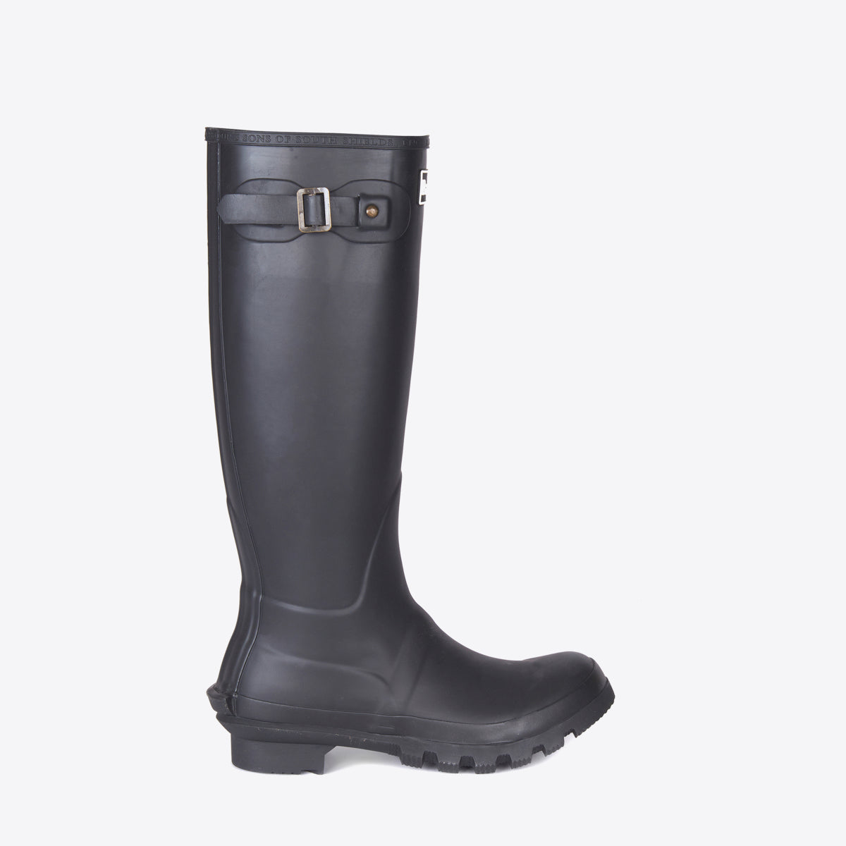 BARBOUR Bede Tall Welly Black - Image 1