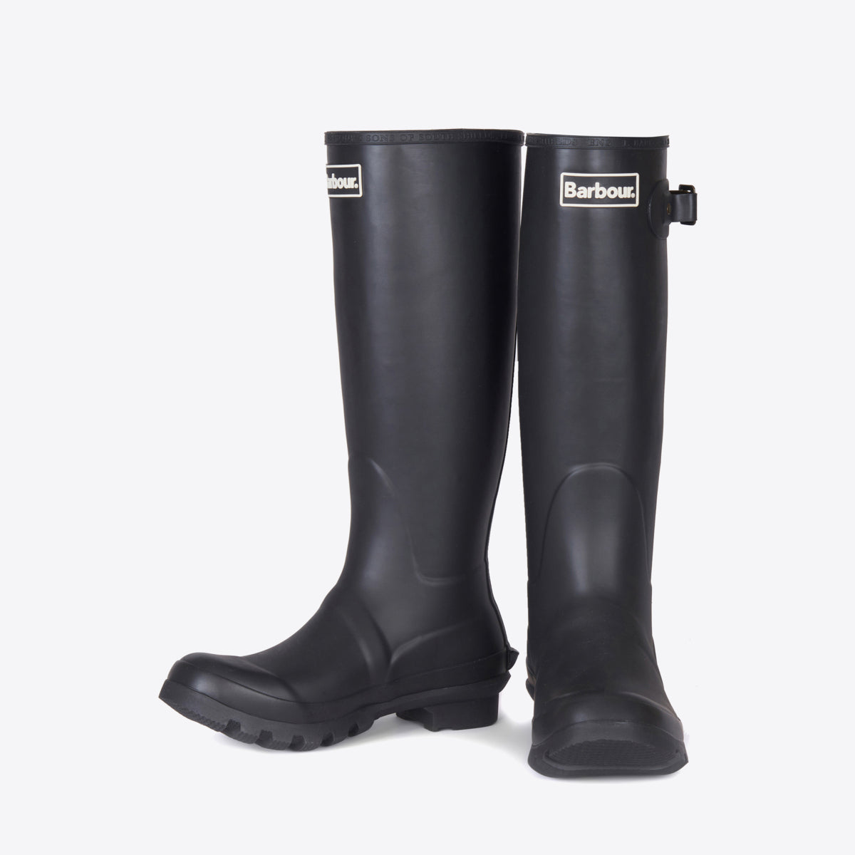 BARBOUR Bede Tall Welly Black - Image 3