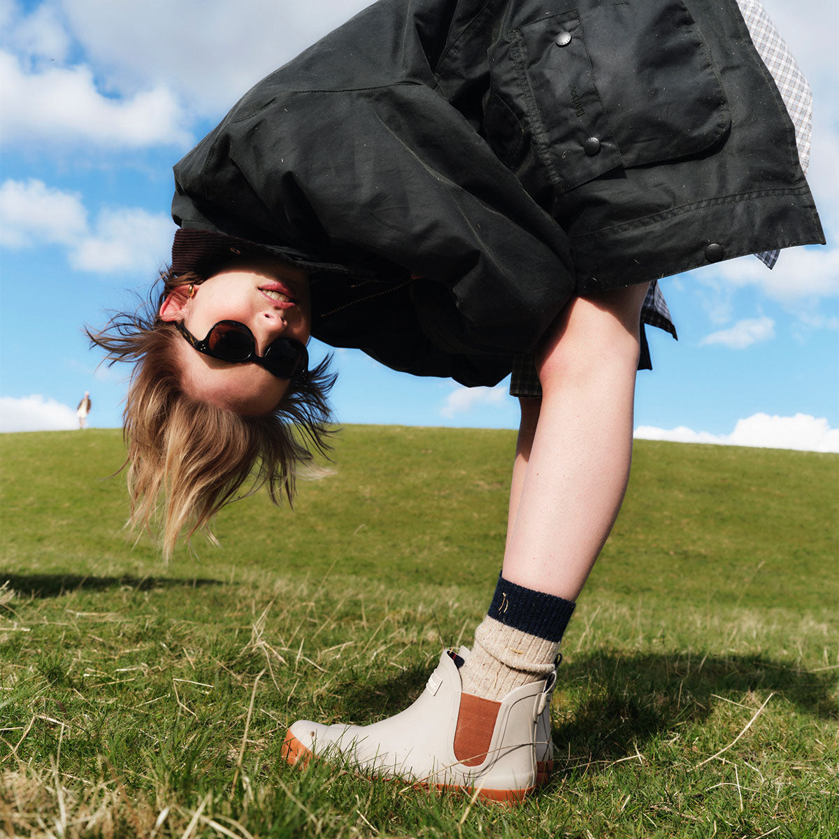 BARBOUR Mallow Wellingtons Light Sand/Bran - Image 8