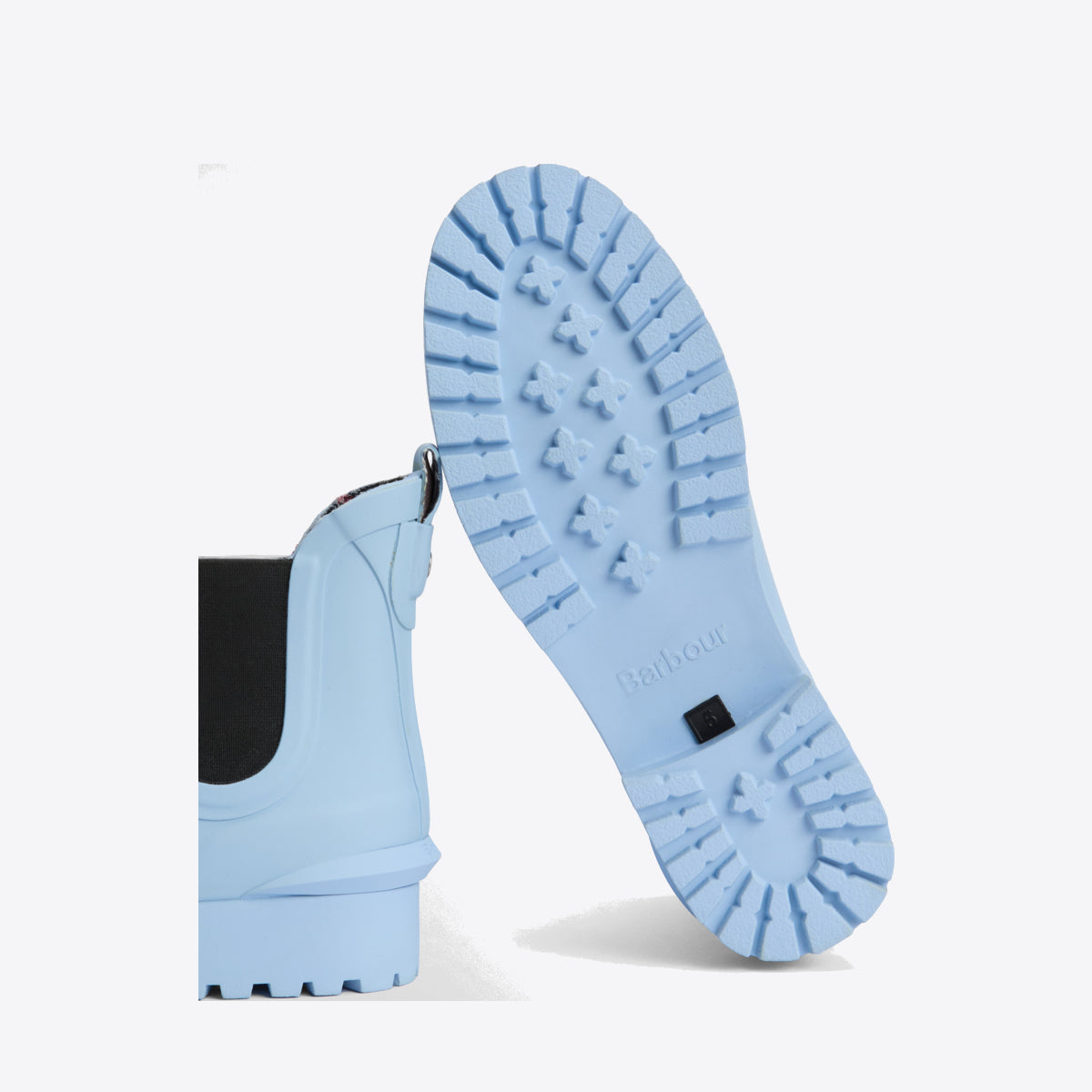 BARBOUR Wilton Chelsea Welly Breeze Blue - Image 6