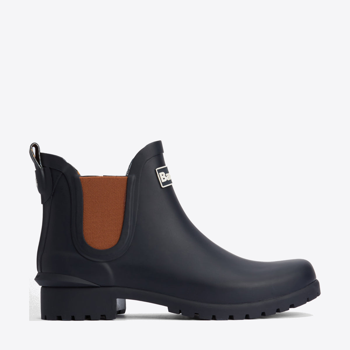 BARBOUR Wilton Wellingtons Navy/Bran - Image 1