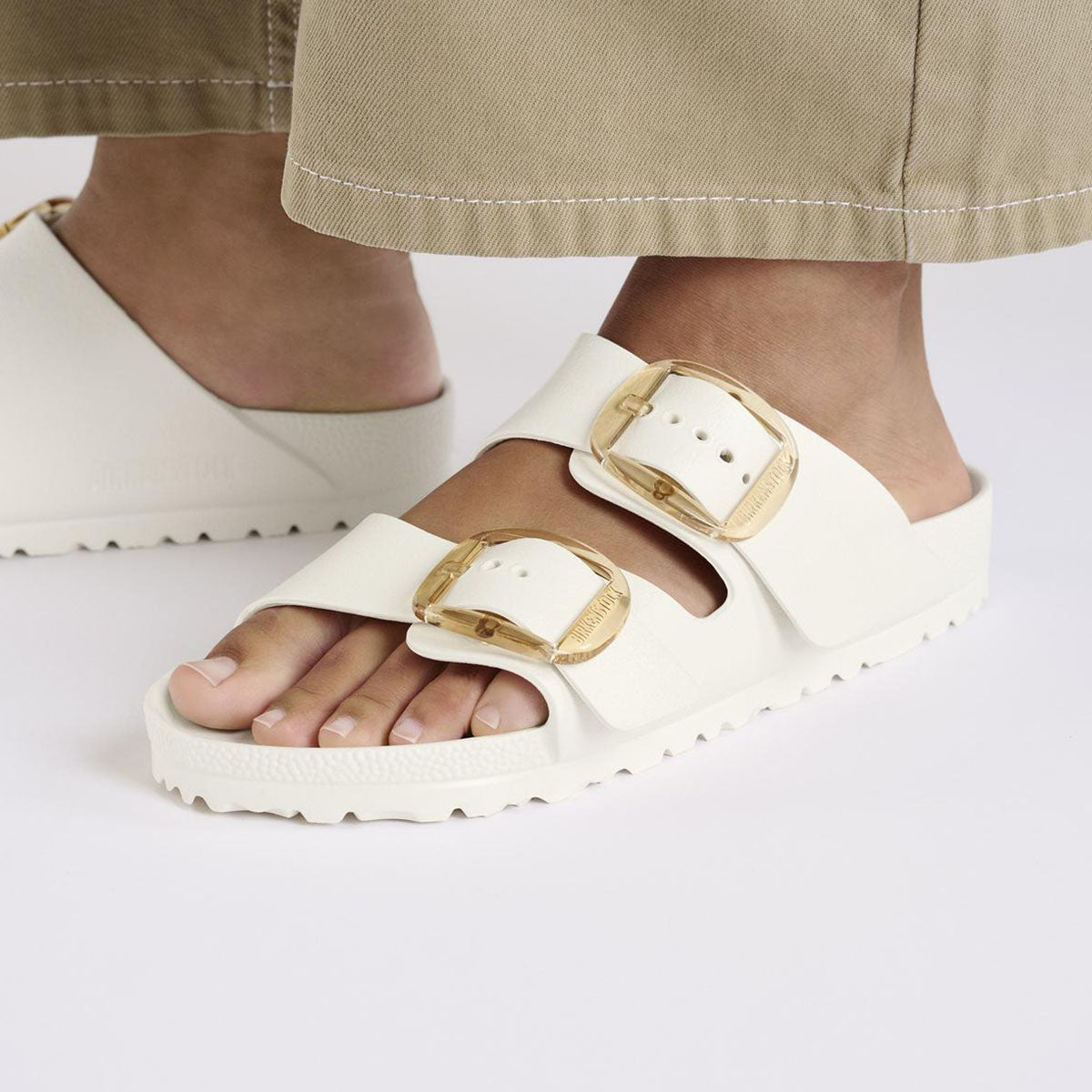 BIRKENSTOCK Arizona Big Buckle EVA Eggshell - Image 3