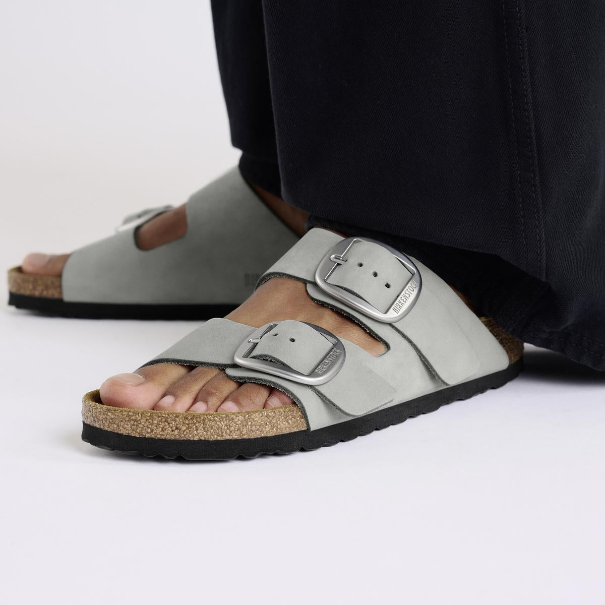 BIRKENSTOCK Arizona Big Buckle Nubuck Pure Sage - Image 6