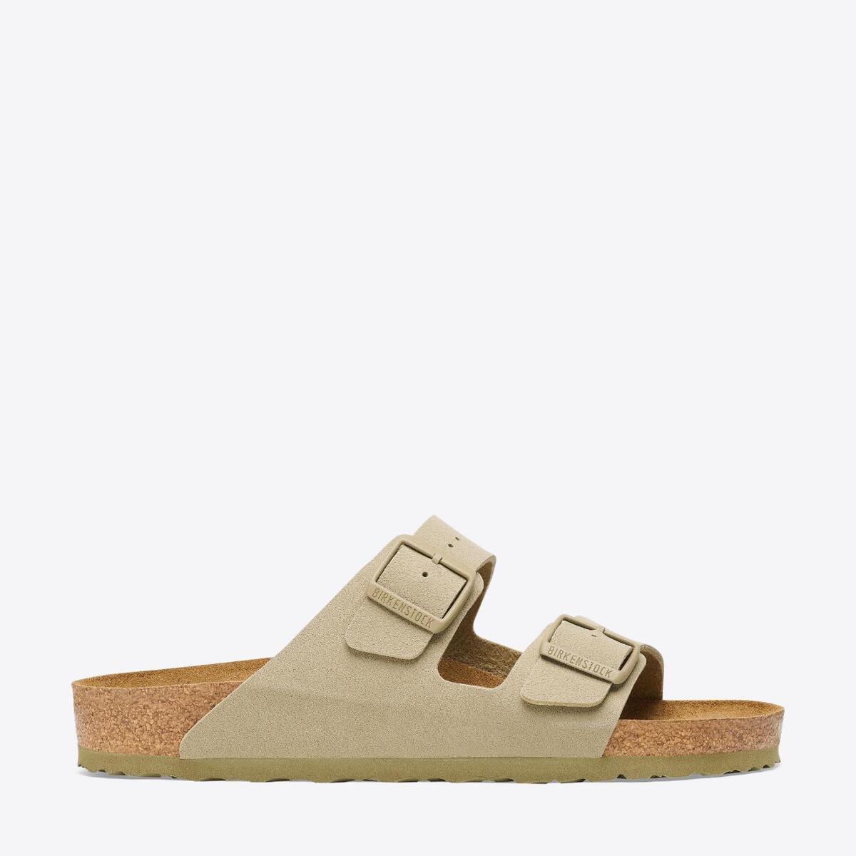 BIRKENSTOCK Arizona Birko-flor Faded Khaki - Image 1