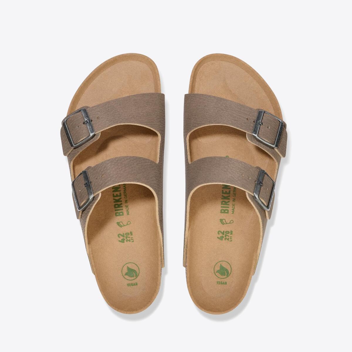 BIRKENSTOCK Arizona Desert Dust Vegan Desert Dust Grey - Image 2