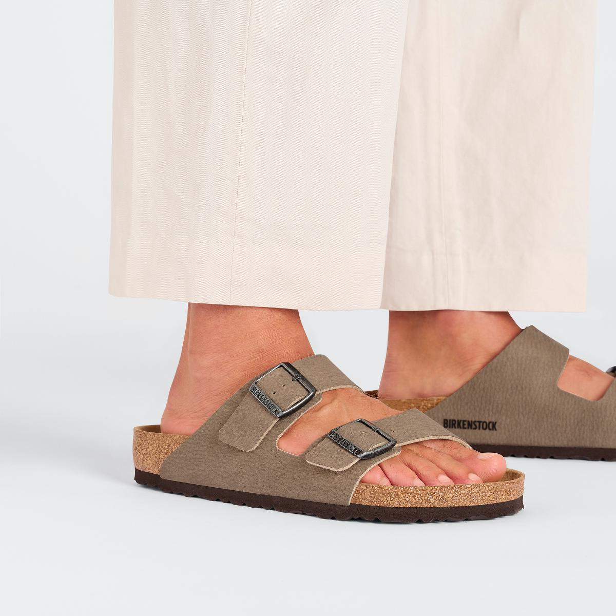 BIRKENSTOCK Arizona Desert Dust Vegan Desert Dust Grey - Image 4