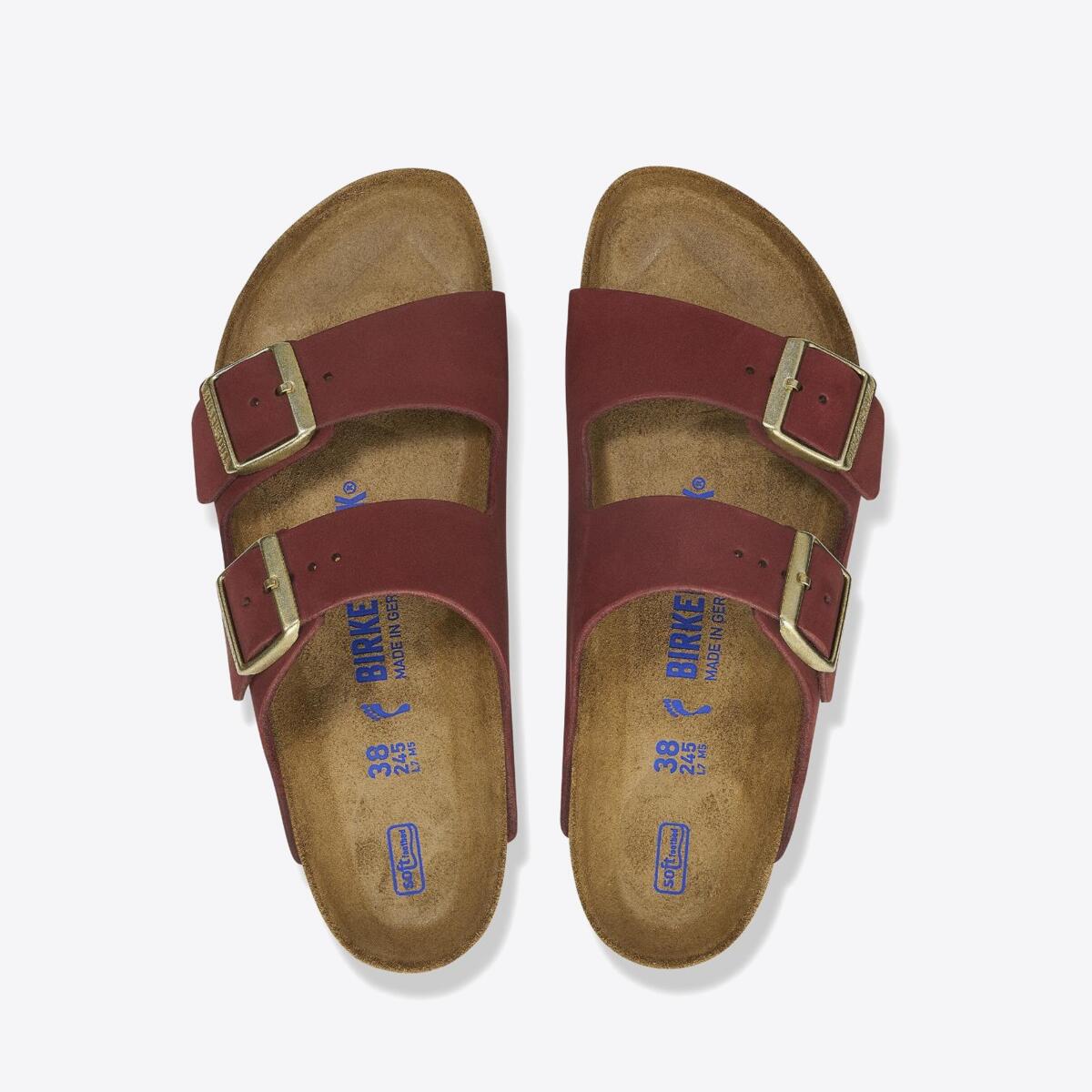 BIRKENSTOCK Arizona SFB Nubuck Zinfandel - Image 2