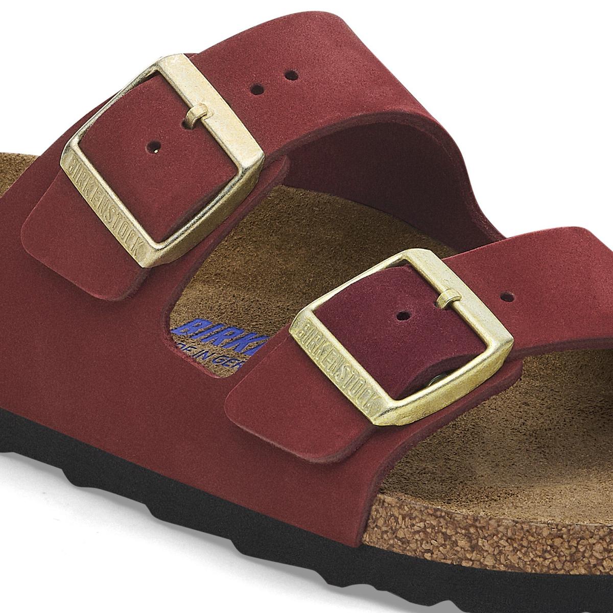 BIRKENSTOCK Arizona SFB Nubuck Zinfandel - Image 3