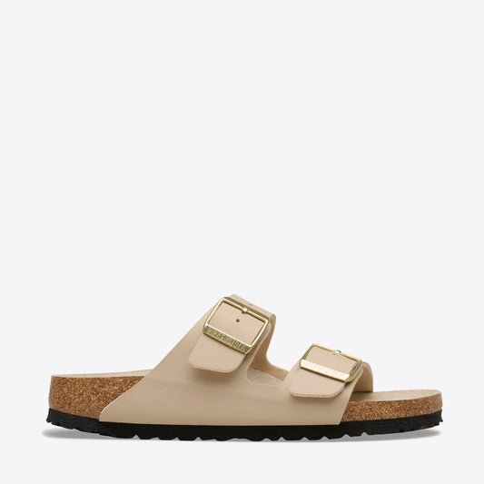 BIRKENSTOCK Arizona Birko-Flor Triples Sandcastle/Oyster - Image 6