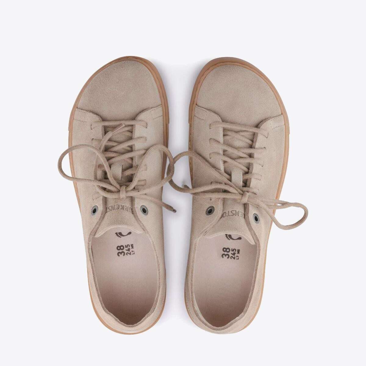 BIRKENSTOCK Bend Low Nubuck Leather Grey Taupe - Image 7