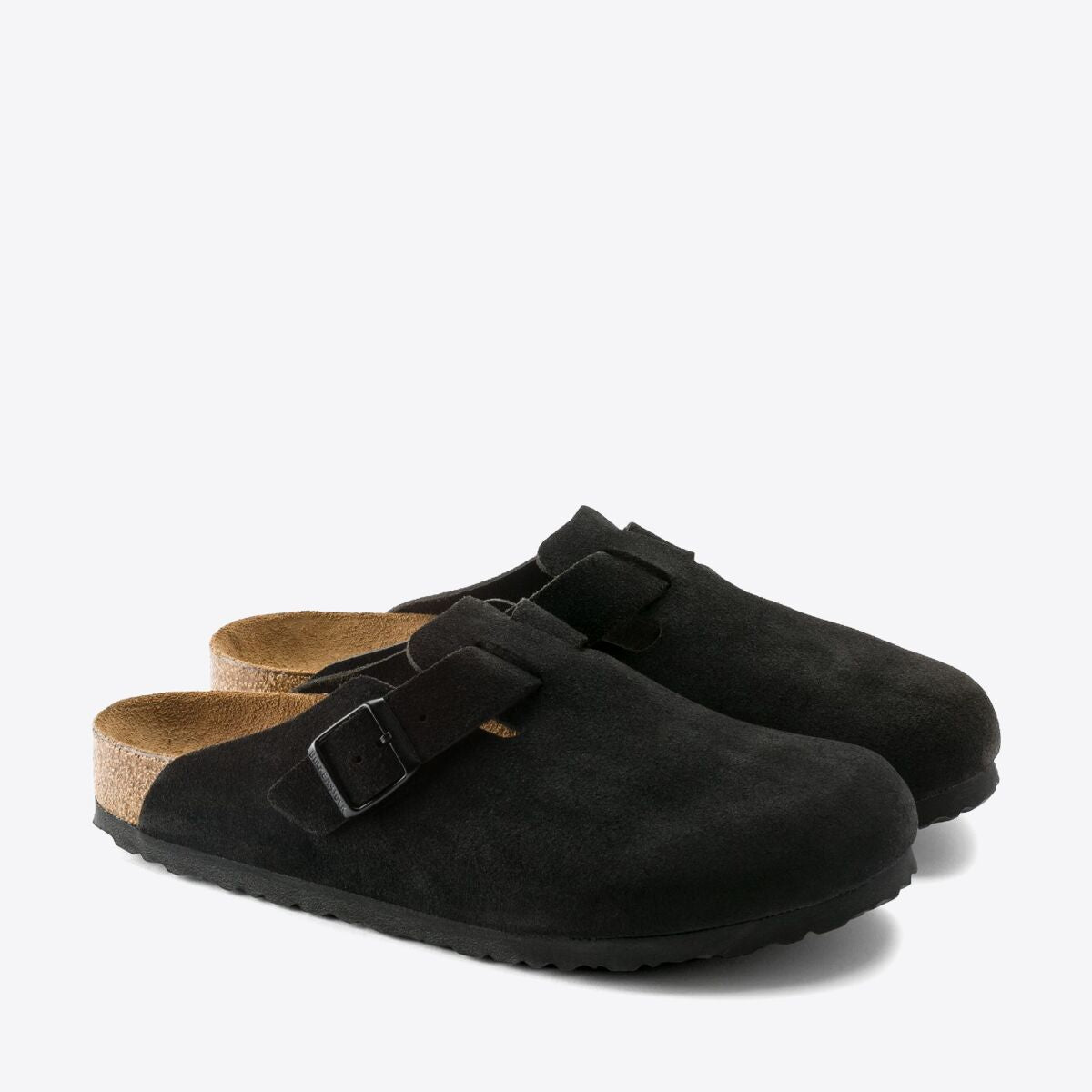 BIRKENSTOCK Boston SFB Suede Black - Image 2