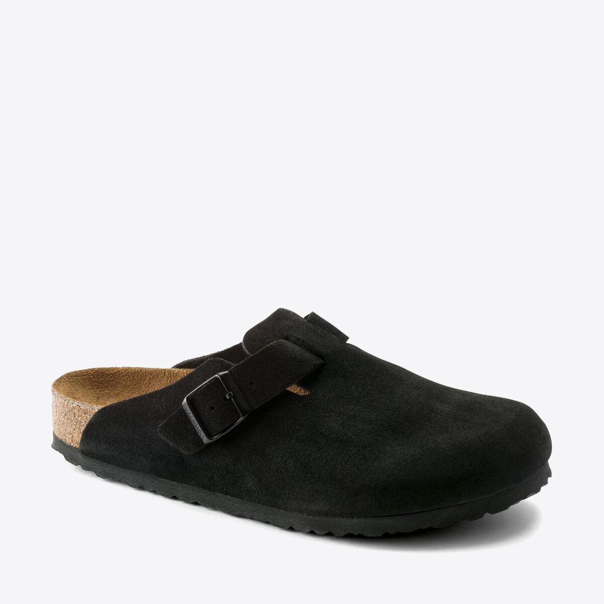 BIRKENSTOCK Boston SFB Suede Black - Image 6