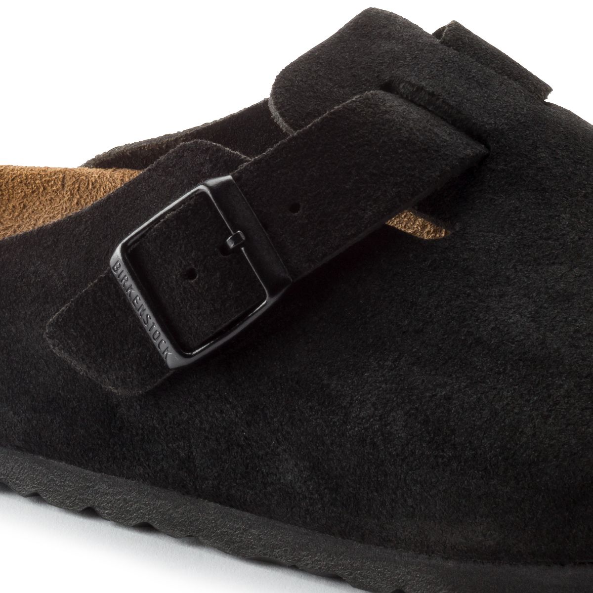 BIRKENSTOCK Boston SFB Suede Black - Image 7