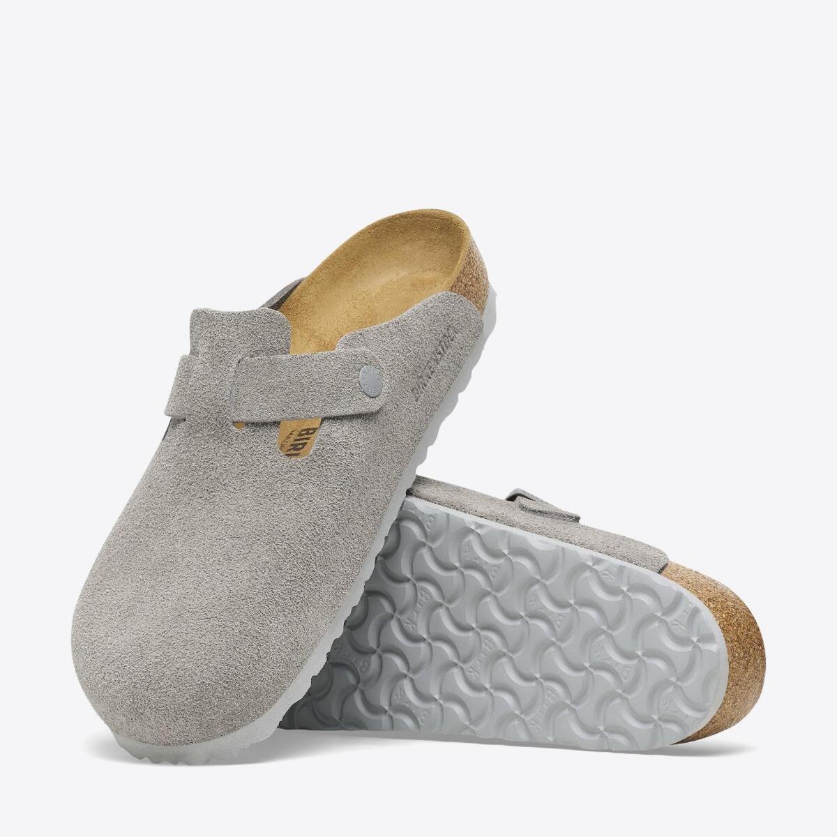 BIRKENSTOCK Boston Suede Stone Coin - Image 4