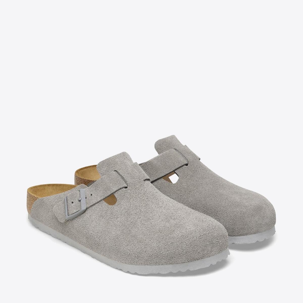 BIRKENSTOCK Boston Suede Stone Coin - Image 5
