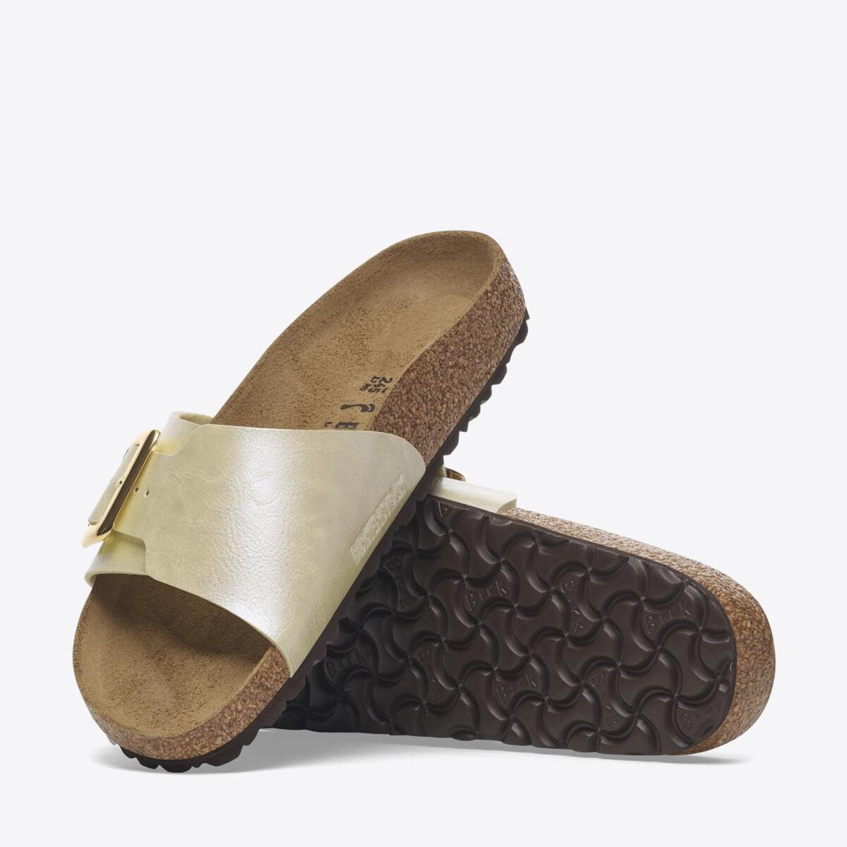 BIRKENSTOCK Catalina Cushion Buckle Graceful Pearl White - Image 5