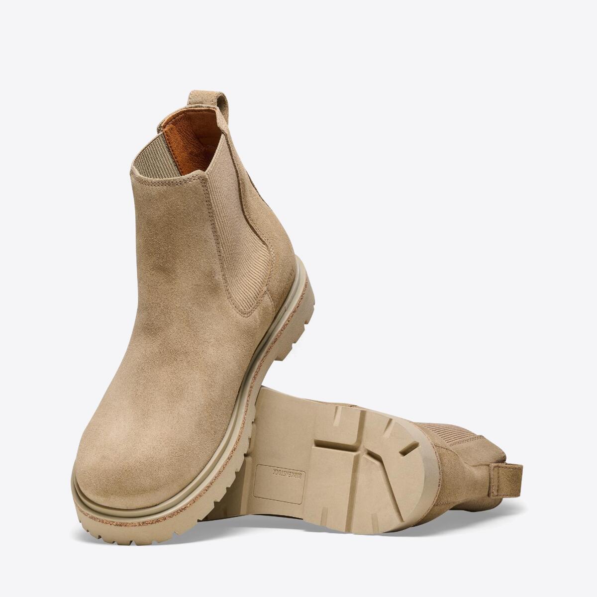 BIRKENSTOCK Highwood Suede Boot Taupe - Image 6