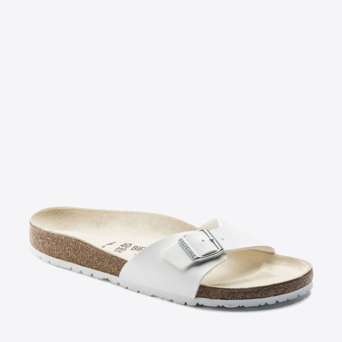 BIRKENSTOCK Madrid Birko-Flor White - Image 3