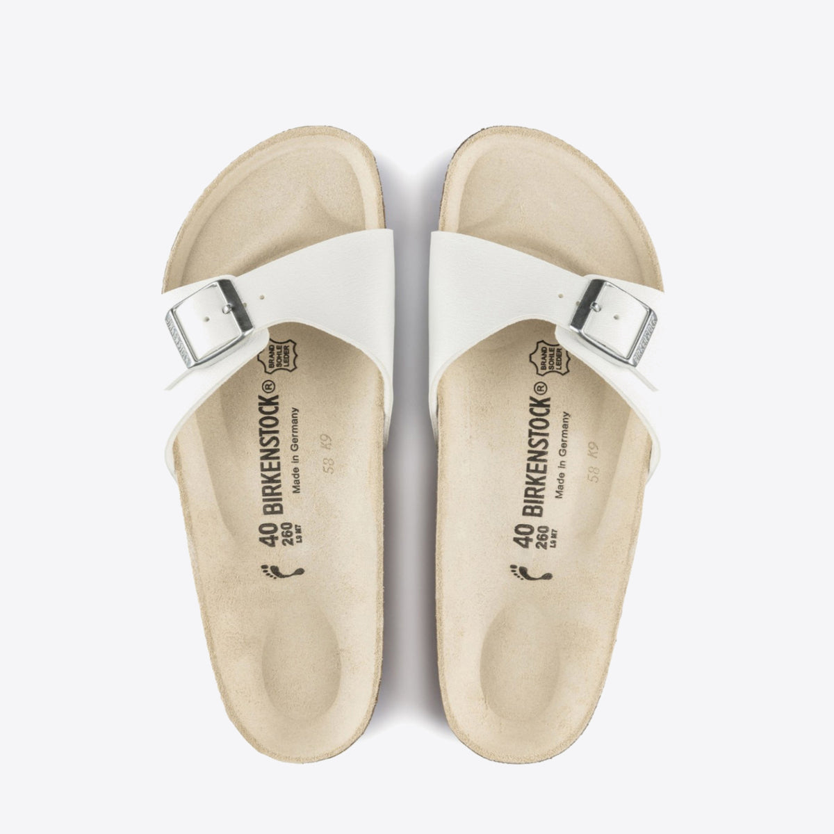 BIRKENSTOCK Madrid Birko-Flor White - Image 4