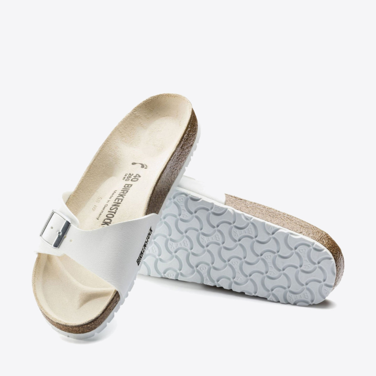 BIRKENSTOCK Madrid Birko-Flor White - Image 5