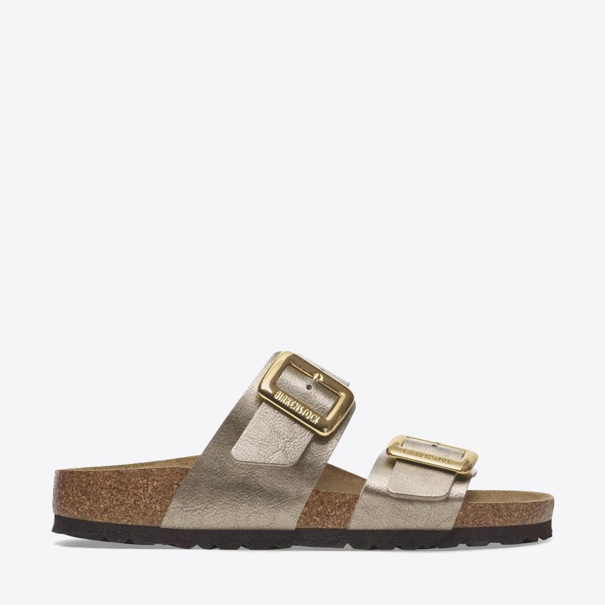 BIRKENSTOCK Sydney Cushion Buckle Graceful Taupe - Image 1