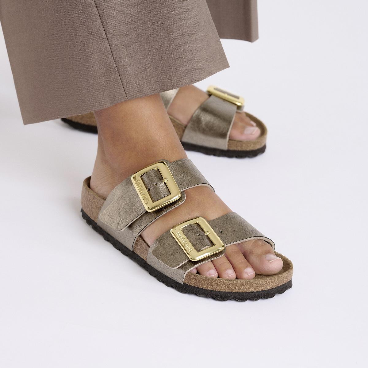 BIRKENSTOCK Sydney Cushion Buckle Graceful Taupe - Image 4