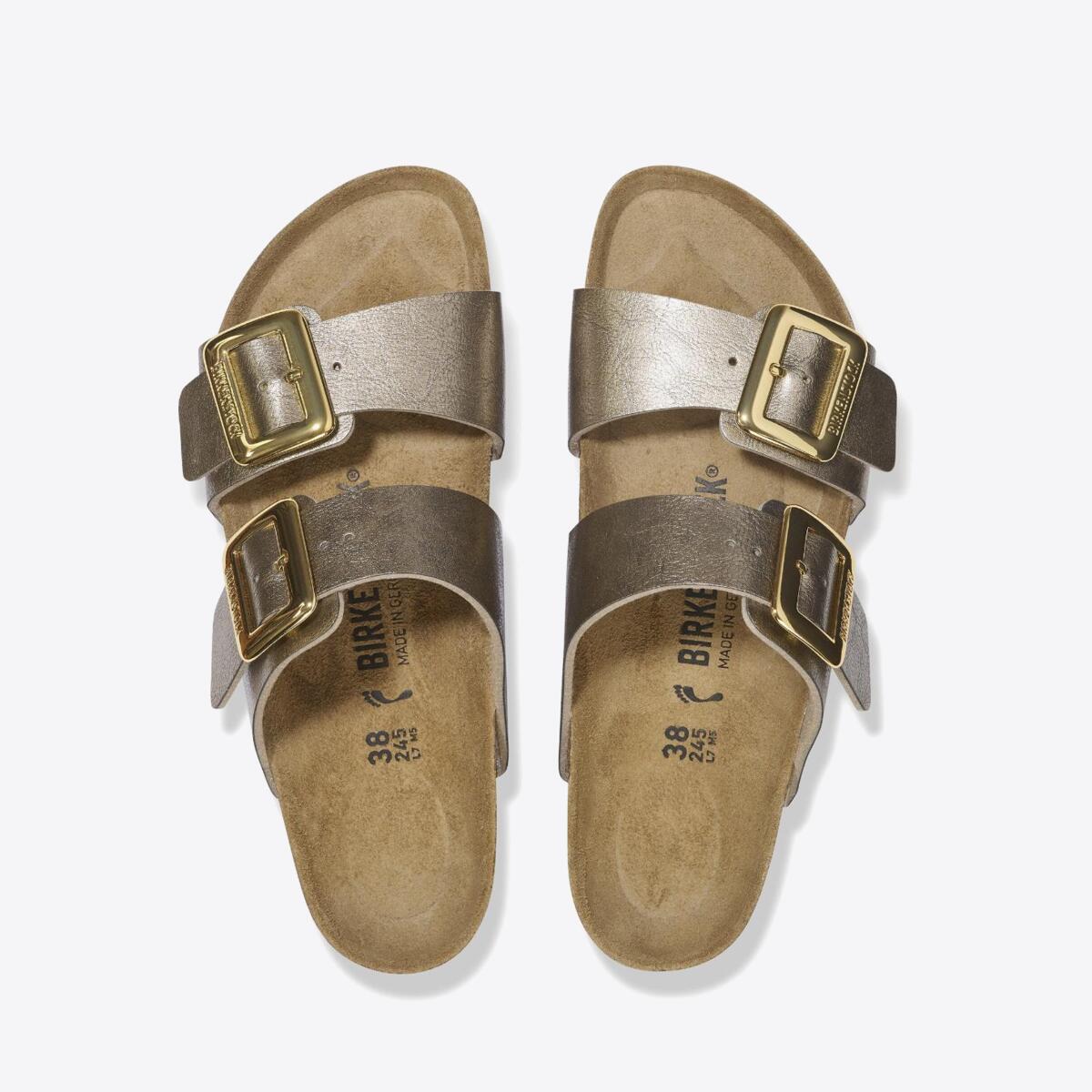 BIRKENSTOCK Sydney Cushion Buckle Graceful Taupe - Image 6