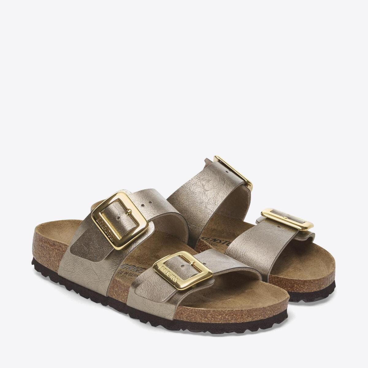 BIRKENSTOCK Sydney Cushion Buckle Graceful Taupe - Image 7