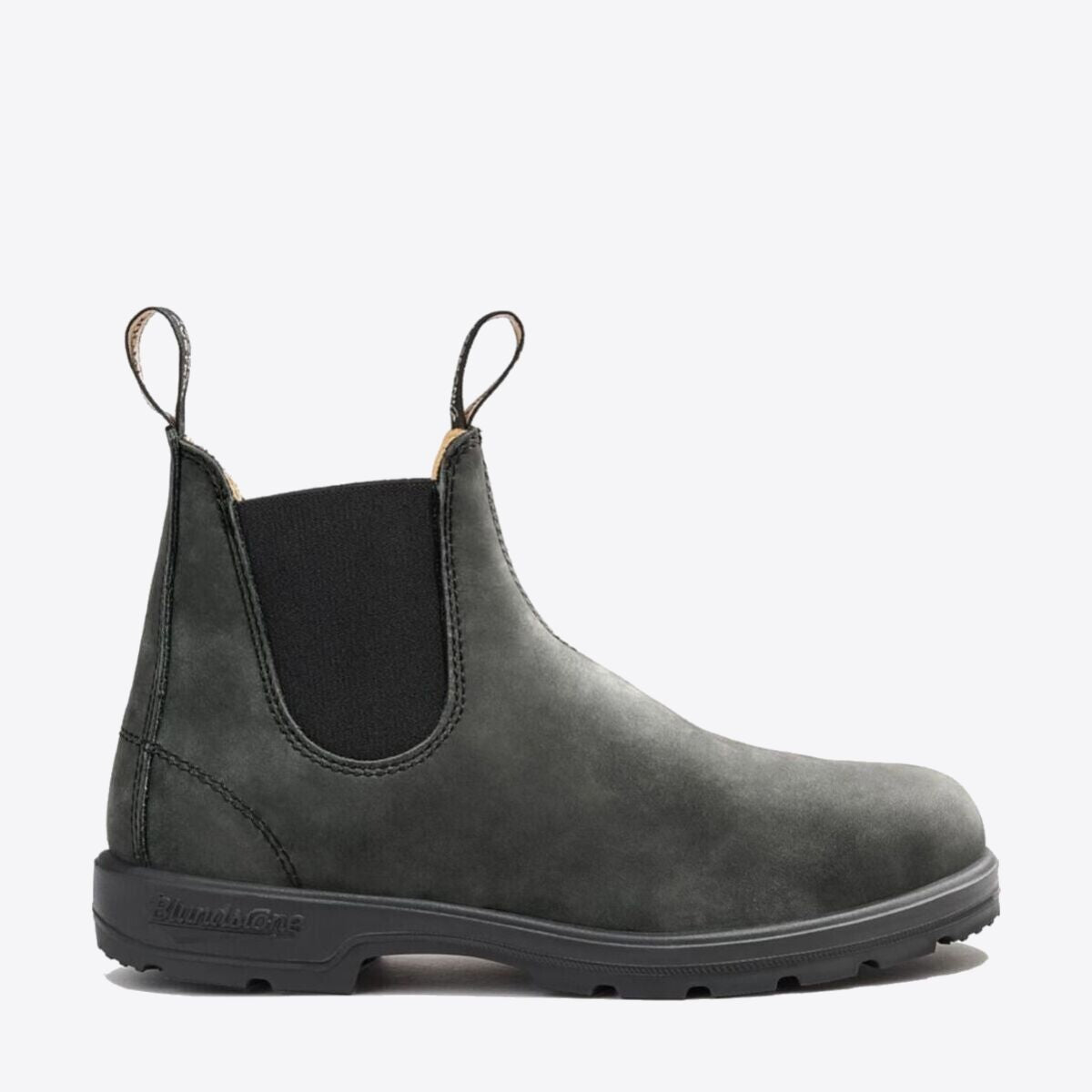 Buy BLUNDSTONE 587 Rustic Black Classic Chelsea Boot - Rustic