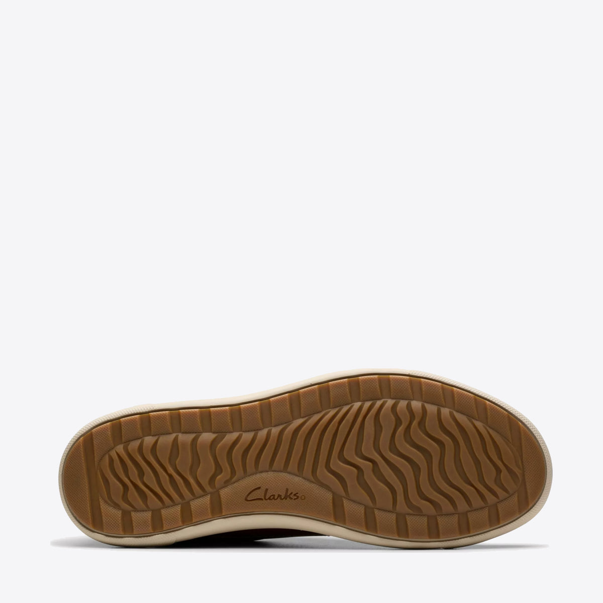 CLARKS Mens Mapstone Lace Brown - Image 3