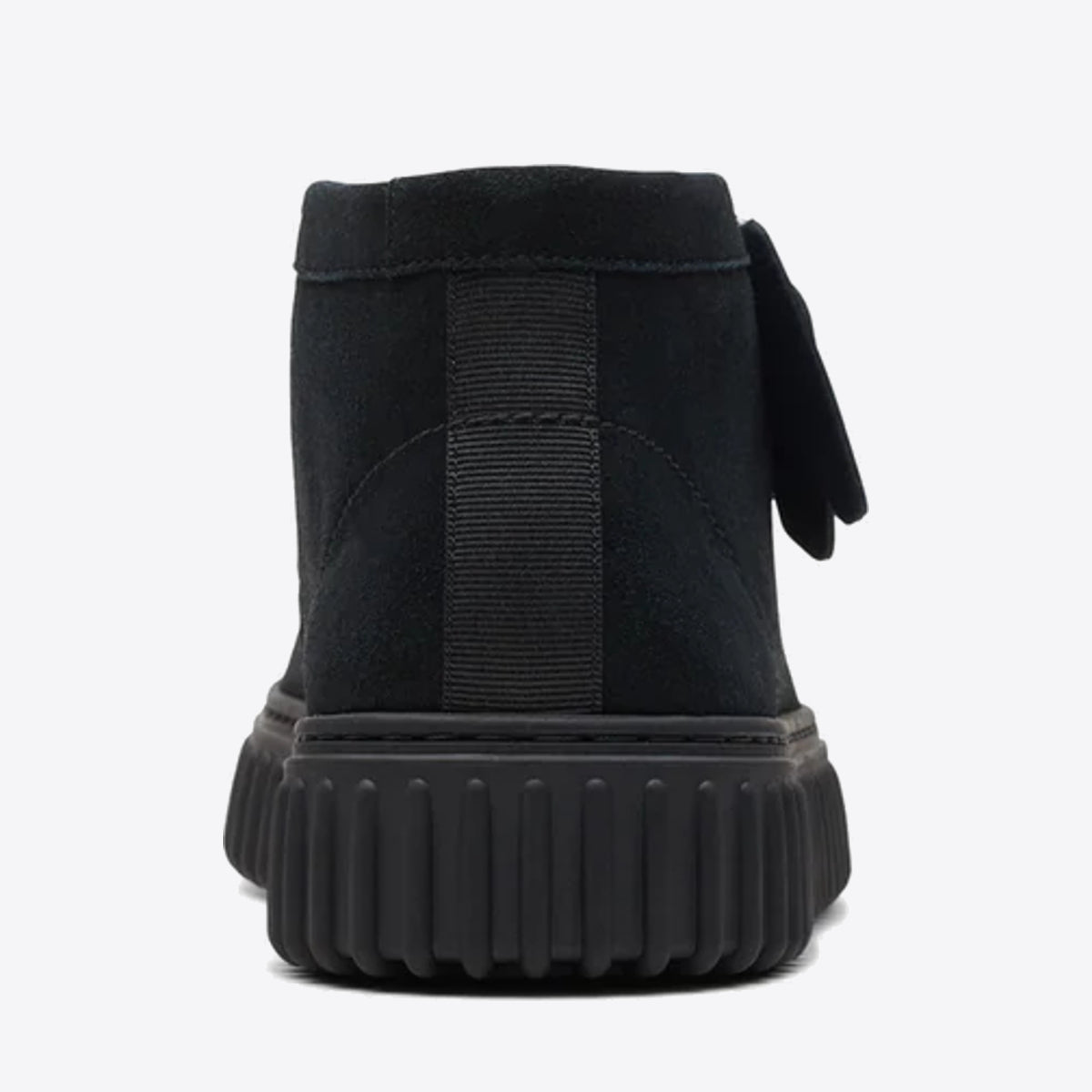 CLARKS Mens Torhill Hi Black Suede - Image 6