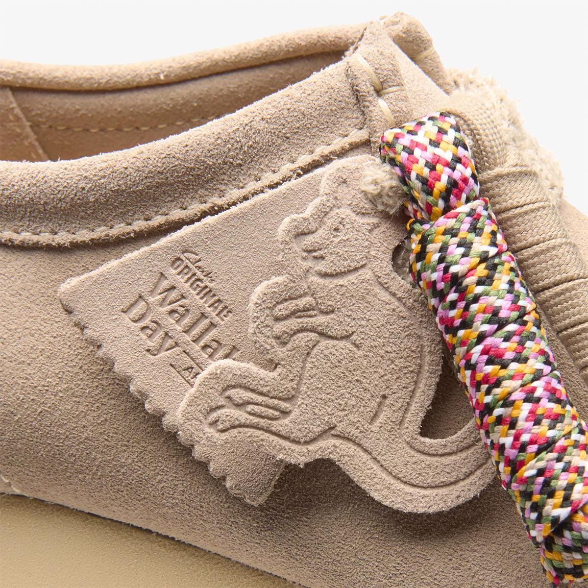 CLARKS Mens Wallabee 2604 Sand Suede - Image 7