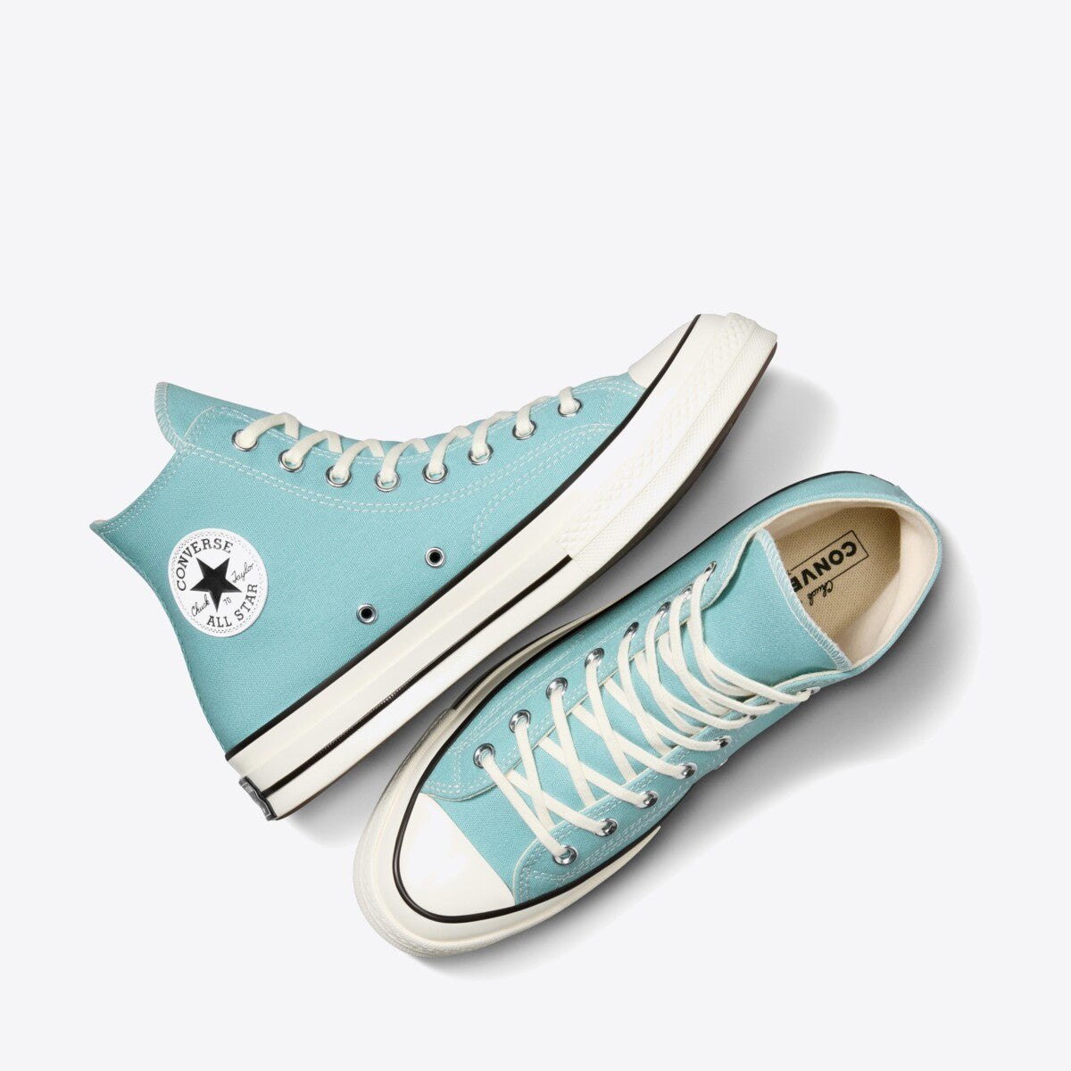 CONVERSE Chuck Taylor 70 Seasonal Hi Vermal Pool/Egret/Black - Image 4