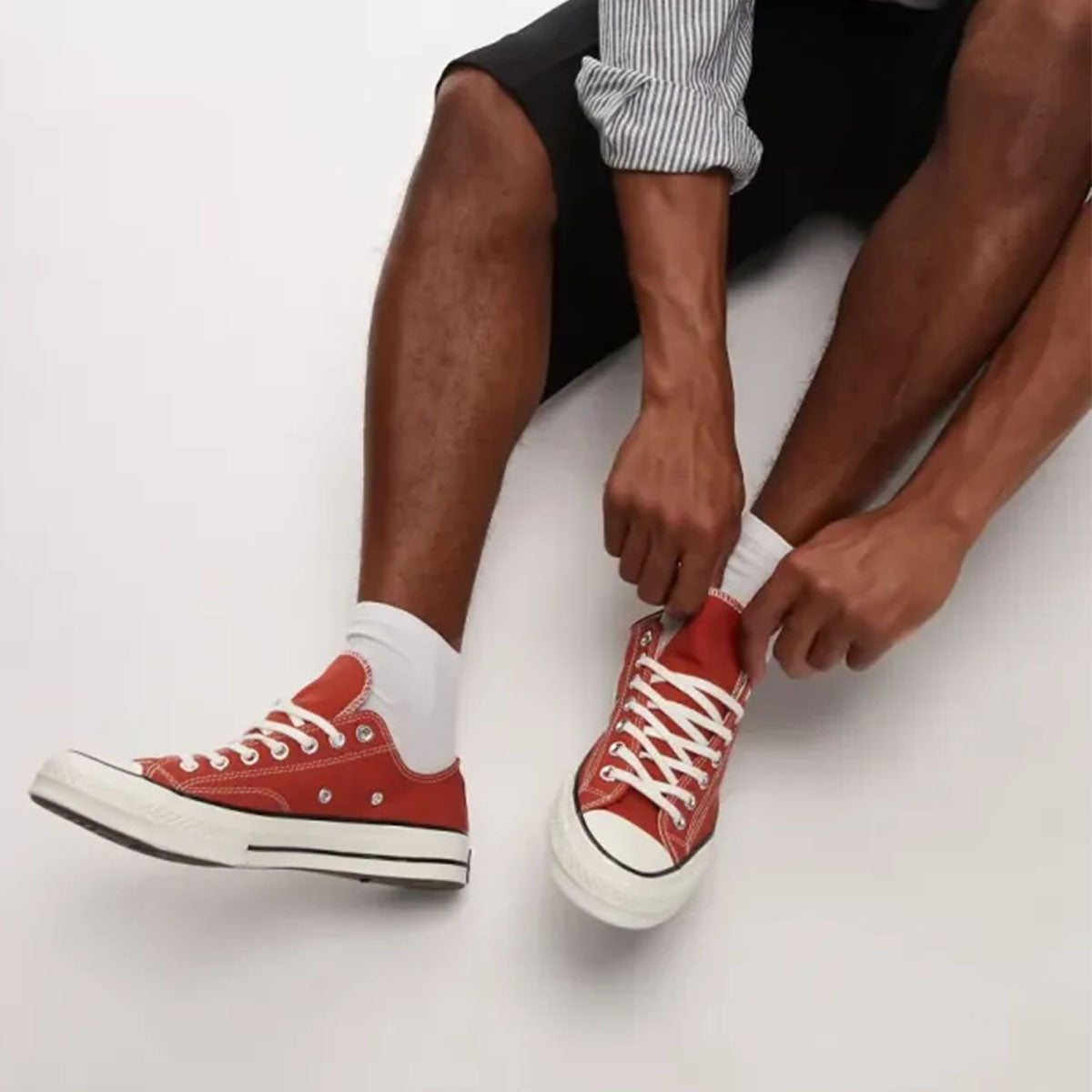CONVERSE Chuck Taylor 70 Seasonal Low By The Campfire/Egret/Black - Image 8