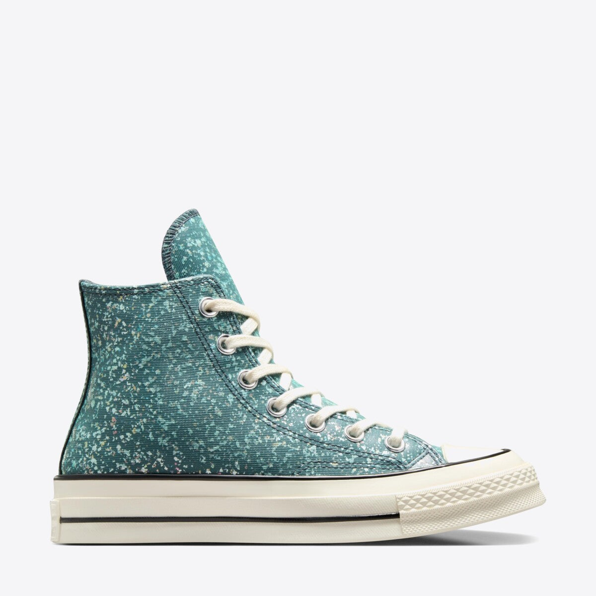 CONVERSE Chuck Taylor 70 Shinefetti Hi Newtral Teal/Egret - Image 8