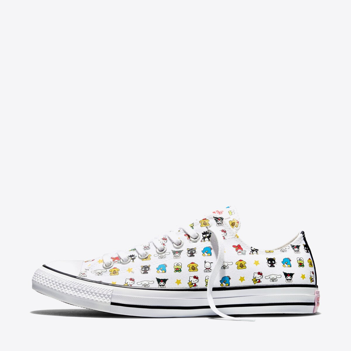 CONVERSE Chuck Taylor Hello Kitty Low White/Black/Pink - Image 0