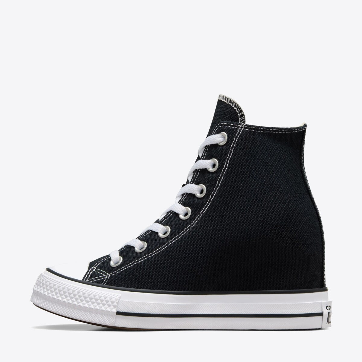CONVERSE Chuck Taylor Wedge Hi Black - Image 3