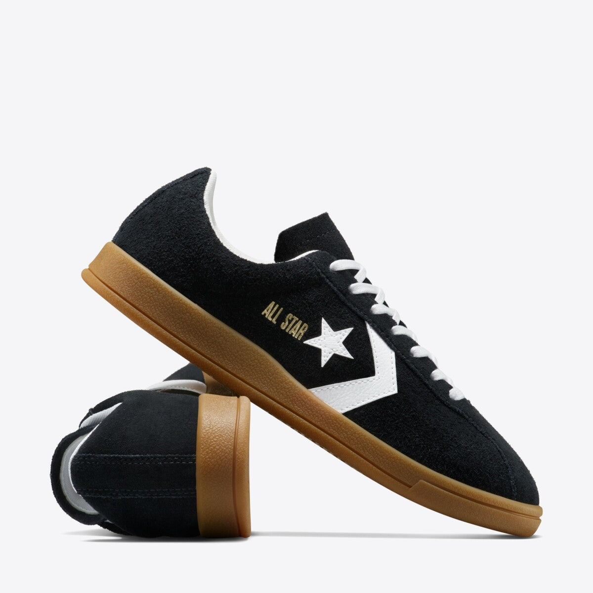 CONVERSE Classic Trainer Suede Low Black/White/Gum - Image 7
