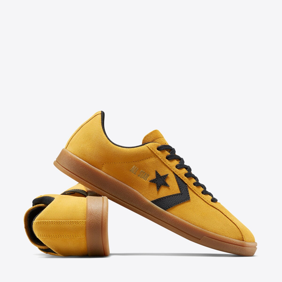 CONVERSE Classic Trainer Suede Low Yellow/Black - Image 9