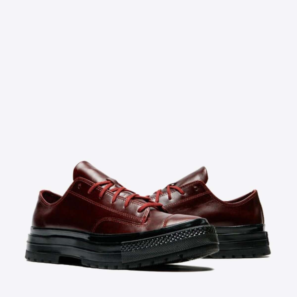 CONVERSE CT 70 National Leather Low Rottin Apple/Black - Image 4